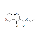 Ethyl 4-Chloro-7,8-dihydro-5H-pyrano[4,3-b]pyridine-3-carboxylate