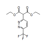 Diethyl 2-[6-(Trifluoromethyl)-3-pyridazinyl]malonate