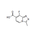 8-Fluoro-3-methyl-[1,2,4]triazolo[4,3-a]pyridine-7-carboxylic Acid