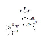 3-Methyl-8-(trifluoromethyl)-[1,2,4]triazolo[4,3-a]pyridine-6-boronic Acid Pinacol Ester