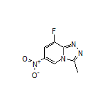 8-Fluoro-3-methyl-6-nitro-[1,2,4]triazolo[4,3-a]pyridine