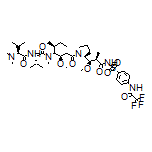 (2S)-2-[(S)-2-(Dimethylamino)-3-methylbutanamido]-N-[(3R,5S)-3-methoxy-1-[(S)-2-[(1R,2R)-1-methoxy-2-methyl-3-oxo-3-[4-(2,2,2-trifluoroacetamido)phenylsulfonamido]propyl]-1-pyrrolidinyl]-5-methyl-1-oxo-4-heptyl]-N,3-dimethylbutanamide