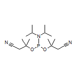 Bis(2-cyano-1,1-dimethylethyl)-N,N-diisopropylphosphoramidite