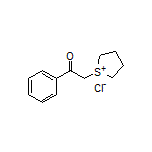 1-(2-Oxo-2-phenylethyl)tetrahydro-1H-thiophen-1-ium Chloride