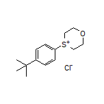 4-[4-(tert-Butyl)phenyl]-1,4-oxathian-4-ium Chloride