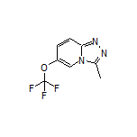 3-Methyl-6-(trifluoromethoxy)-[1,2,4]triazolo[4,3-a]pyridine