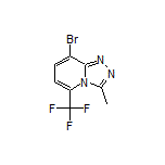 8-Bromo-3-methyl-5-(trifluoromethyl)-[1,2,4]triazolo[4,3-a]pyridine