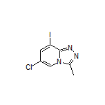 6-Chloro-8-iodo-3-methyl-[1,2,4]triazolo[4,3-a]pyridine