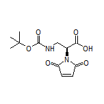 (S)-3-(Boc-amino)-2-(2,5-dioxo-2,5-dihydro-1-pyrrolyl)propanoic Acid