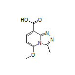 5-Methoxy-3-methyl-[1,2,4]triazolo[4,3-a]pyridine-8-carboxylic Acid