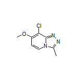 8-Chloro-7-methoxy-3-methyl-[1,2,4]triazolo[4,3-a]pyridine