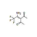 3-(1-Amino-2,2,2-trifluoroethylidene)pentane-2,4-dione