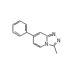 3-Methyl-7-phenyl-[1,2,4]triazolo[4,3-a]pyridine