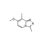 8-Iodo-7-methoxy-3-methyl-[1,2,4]triazolo[4,3-a]pyridine