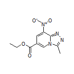 Ethyl 3-Methyl-8-nitro-[1,2,4]triazolo[4,3-a]pyridine-6-carboxylate