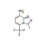 3-Methyl-5-(trifluoromethyl)-[1,2,4]triazolo[4,3-a]pyridin-8-amine