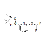 6-(Difluoromethoxy)pyridine-2-boronic Acid Pinacol Ester