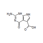 2-Amino-4-oxo-4,7-dihydro-1H-pyrrolo[2,3-d]pyrimidine-5-carboxylic Acid