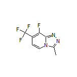 8-Fluoro-3-methyl-7-(trifluoromethyl)-[1,2,4]triazolo[4,3-a]pyridine