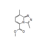 Methyl 3,8-Dimethyl-[1,2,4]triazolo[4,3-a]pyridine-5-carboxylate