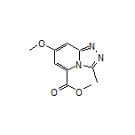 Methyl 7-Methoxy-3-methyl-[1,2,4]triazolo[4,3-a]pyridine-5-carboxylate