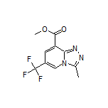 Methyl 3-Methyl-6-(trifluoromethyl)-[1,2,4]triazolo[4,3-a]pyridine-8-carboxylate