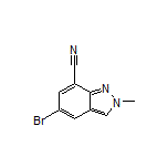 5-Bromo-2-methyl-2H-indazole-7-carbonitrile