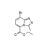 Ethyl 8-Bromo-3-methyl-[1,2,4]triazolo[4,3-a]pyridine-5-carboxylate