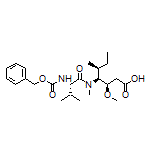 (3R,4S,5S)-4-[(S)-2-(Cbz-amino)-N,3-dimethylbutanamido]-3-methoxy-5-methylheptanoic Acid