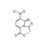 Methyl 3-Methyl-8-nitro-[1,2,4]triazolo[4,3-a]pyridine-5-carboxylate