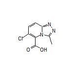 6-Chloro-3-methyl-[1,2,4]triazolo[4,3-a]pyridine-5-carboxylic Acid