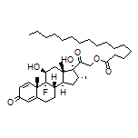 2-[(8S,9R,10S,11S,13S,14S,16R,17R)-9-Fluoro-11,17-dihydroxy-10,13,16-trimethyl-3-oxo-6,7,8,9,10,11,12,13,14,15,16,17-dodecahydro-3H-cyclopenta[a]phenanthren-17-yl]-2-oxoethyl Palmitate