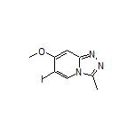 6-Iodo-7-methoxy-3-methyl-[1,2,4]triazolo[4,3-a]pyridine