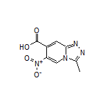 3-Methyl-6-nitro-[1,2,4]triazolo[4,3-a]pyridine-7-carboxylic Acid