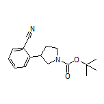 2-(1-Boc-3-pyrrolidinyl)benzonitrile