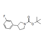 1-Boc-3-(3-fluorophenyl)pyrrolidine