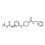 N-Boc-3-[(1-Cbz-4-piperidyl)oxy]aniline