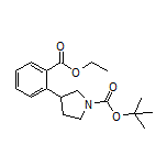 Ethyl 2-(1-Boc-3-pyrrolidinyl)benzoate