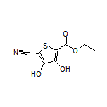 Ethyl 5-Cyano-3,4-dihydroxythiophene-2-carboxylate