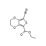 Ethyl 7-Cyano-2,3-dihydrothieno[3,4-b][1,4]dioxine-5-carboxylate