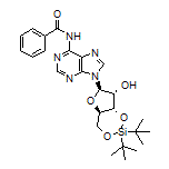 3’,5’-O-(Di-tert-butylsilanediyl)-6-N-benzoyladenosine