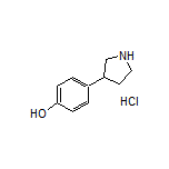 4-(3-Pyrrolidinyl)phenol Hydrochloride