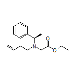 Ethyl (R)-2-[3-Buten-1-yl(1-phenylethyl)amino]acetate