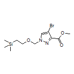 Methyl 4-Bromo-1-[[2-(trimethylsilyl)ethoxy]methyl]-1H-pyrazole-3-carboxylate