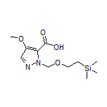 4-Methoxy-1-[[2-(trimethylsilyl)ethoxy]methyl]-1H-pyrazole-5-carboxylic Acid