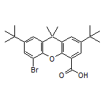 5-Bromo-2,7-di-tert-butyl-9,9-dimethyl-9H-xanthene-4-carboxylic Acid