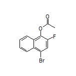 4-Bromo-2-fluoro-1-naphthyl Acetate