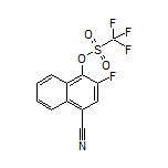 4-Cyano-2-fluoro-1-naphthyl Trifluoromethanesulfonate