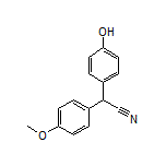 2-(4-Hydroxyphenyl)-2-(4-methoxyphenyl)acetonitrile