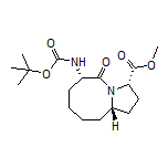 Methyl (3S,6S,10aS)-6-(Boc-amino)-5-oxodecahydropyrrolo[1,2-a]azocine-3-carboxylate